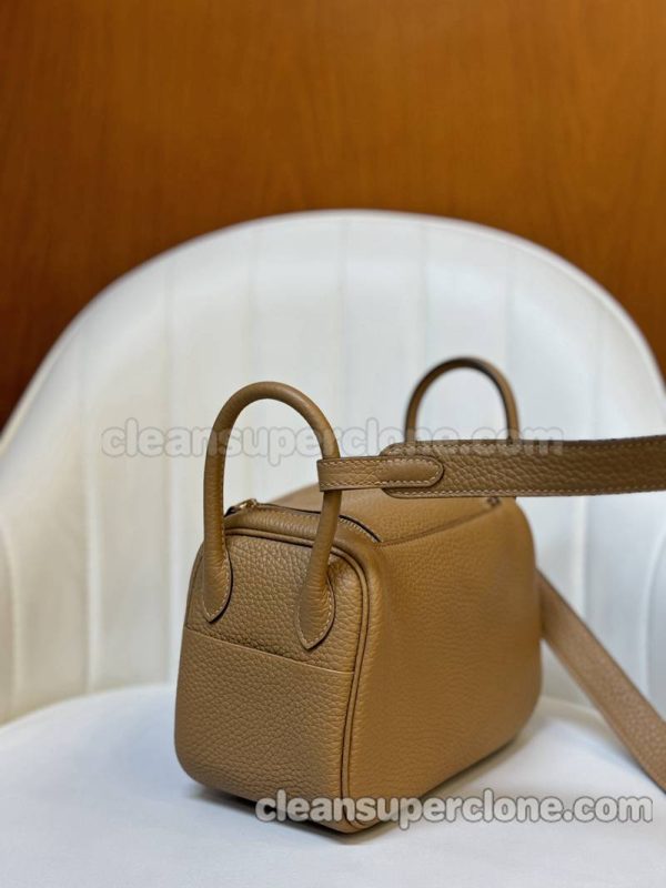 Hermes bag Super Clone picture and price brown Crossbody Shoulder cowhide women 2