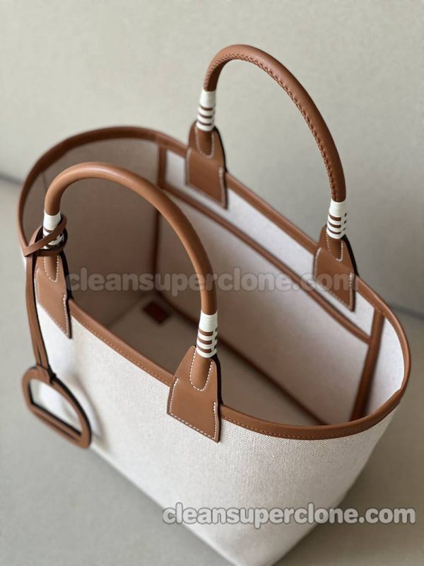 cowhide bag 1:1 Copy description and price Cement grey Hermes Handbag women 2