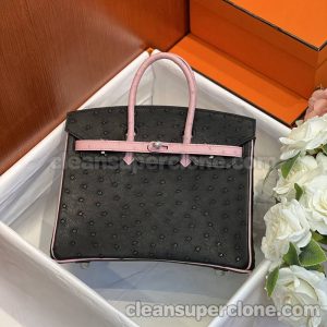 Handbag bag replica details and pricing black Hermes ostrich skin women