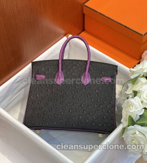 Handbag bag replica details and pricing black Hermes ostrich skin women 2