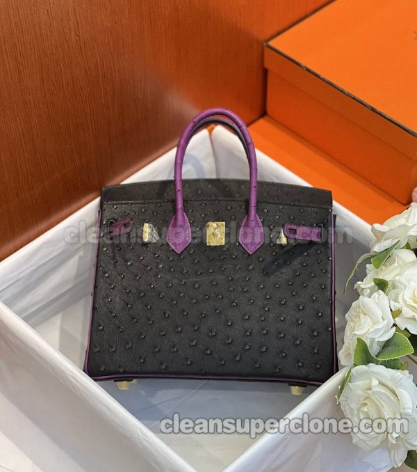 Handbag bag replica details and pricing black Hermes ostrich skin women 3