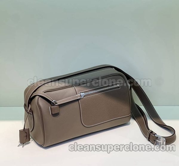 Hermes bag Super Clone picture and price Shoulder cowhide men 3