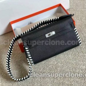 Hermes bag Super Clone picture and price black Shoulder Crossbody cowhide women