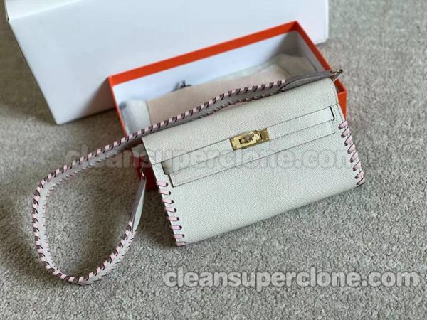 Shoulder bag replica details and pricing white Hermes Crossbody cowhide women