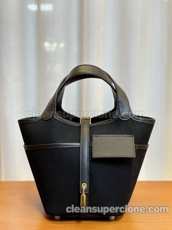 Hermes bag Super Clone picture and price black Handbag cowhide women