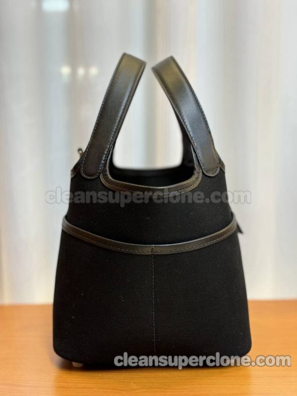 Hermes bag Super Clone picture and price black Handbag cowhide women 5