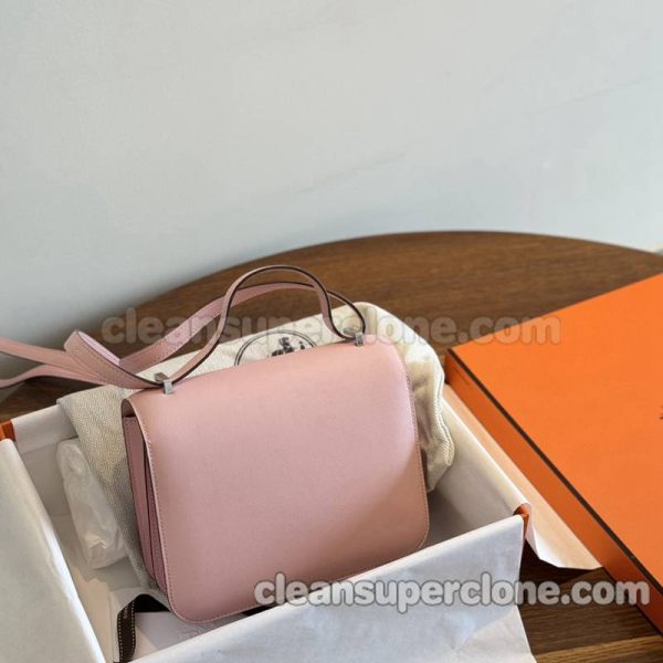 Hermes bag Super Clone picture and price sakura pink Crossbody Shoulder alligator women 4