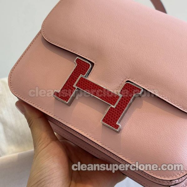 Hermes bag Super Clone picture and price sakura pink Crossbody Shoulder alligator women 6