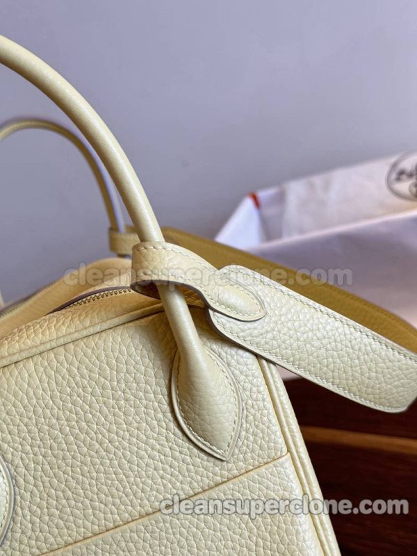 cowhide bag 1:1 Copy description and price chicken yellow Hermes Shoulder Crossbody women 7