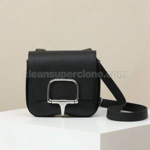 Hermes bag Super Clone picture and price black Crossbody Shoulder cowhide women