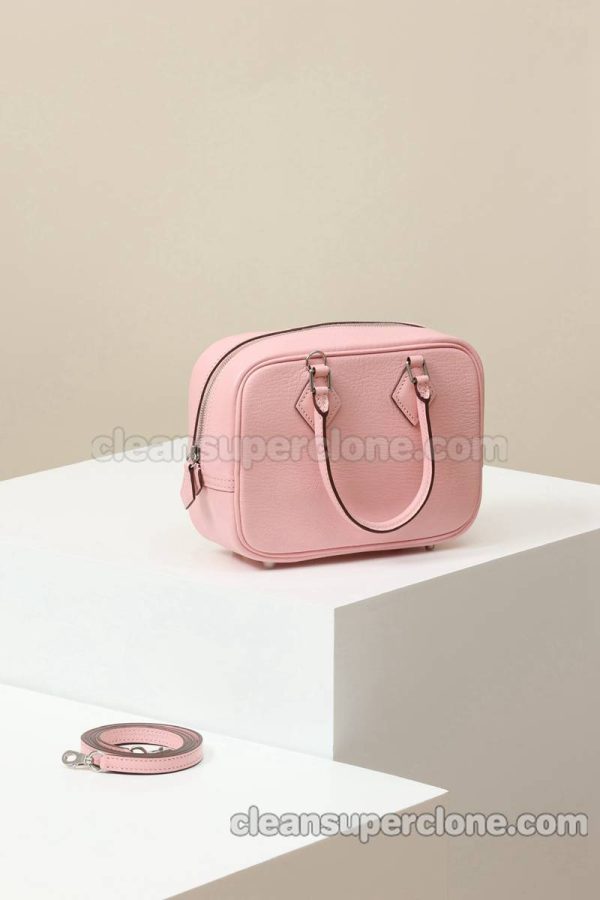 Crossbody bag replica details and pricing sakura pink Hermes Shoulder Handbag sheepskin women 3