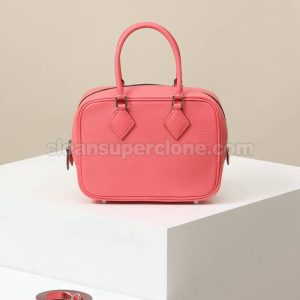 sheepskin bag 1:1 Copy description and price Lipstick pink Hermes Crossbody Shoulder Handbag women