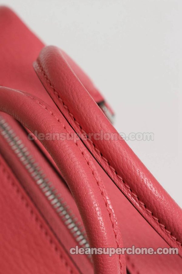 sheepskin bag 1:1 Copy description and price Lipstick pink Hermes Crossbody Shoulder Handbag women 4