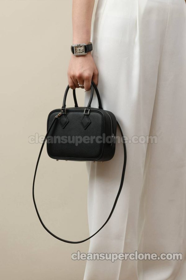 Hermes bag Super Clone picture and price black Crossbody Shoulder Handbag sheepskin women 8