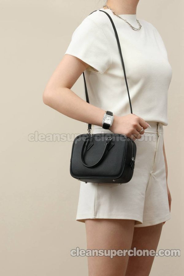 Hermes bag Super Clone picture and price black Crossbody Shoulder Handbag sheepskin women 9