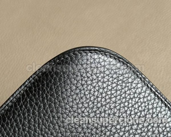 Crossbody bag replica details and pricing black Hermes Shoulder Handbag cowhide women 7