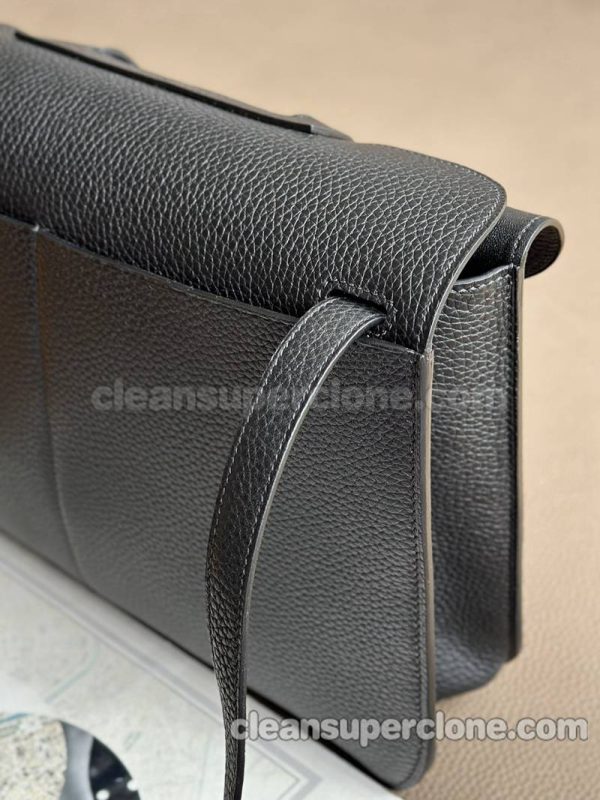 Crossbody bag replica details and pricing black Hermes Shoulder Handbag cowhide women 8