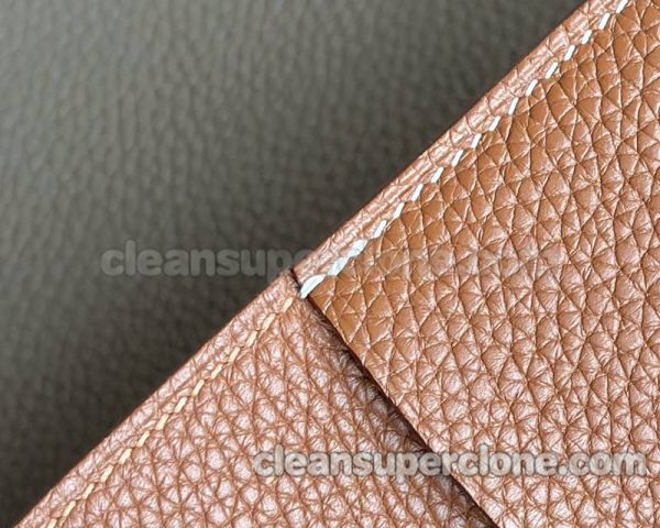 cowhide bag 1:1 Copy description and price Gold Brown Hermes Crossbody Shoulder Handbag women 4