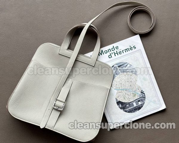 Hermes bag Super Clone picture and price Glacier white Crossbody Shoulder Handbag cowhide women