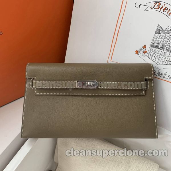 Shoulder bag replica details and pricing gray Hermes Handbag cowhide women 8