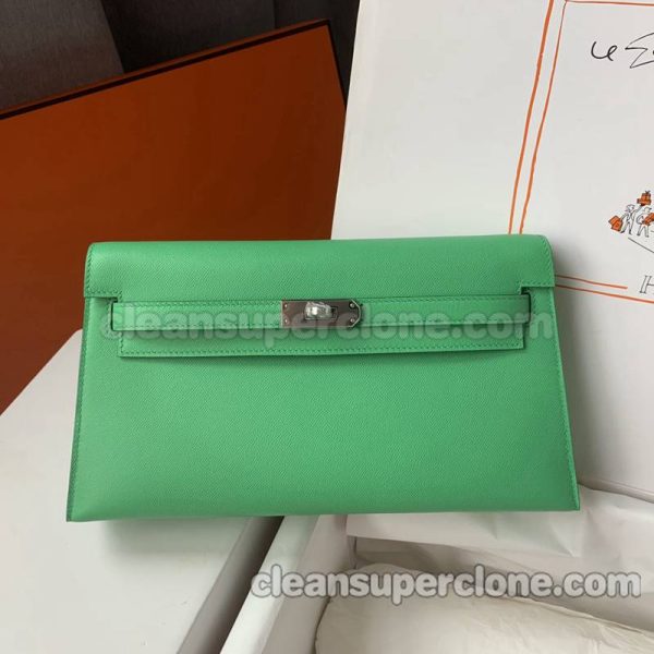 Shoulder bag replica details and pricing green Hermes Handbag cowhide women 9