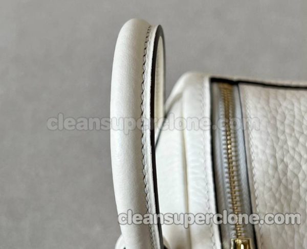 Hermes bag Super Clone picture and price Cream white Shoulder Crossbody cowhide women 4