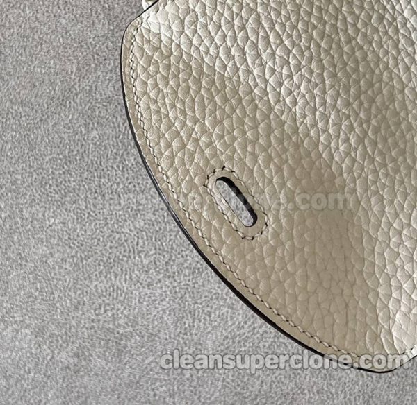 Hermes bag Super Clone picture and price Cream white Shoulder Crossbody cowhide women 6