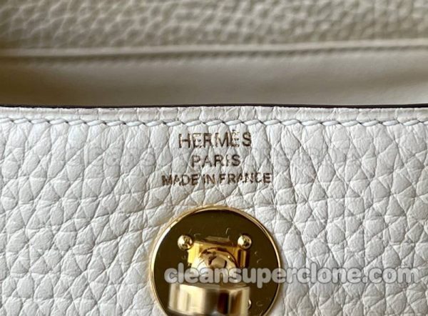 Hermes bag Super Clone picture and price Cream white Shoulder Crossbody cowhide women 7