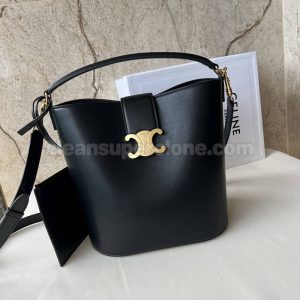 Shoulder bag replica details and pricing black Celine Handbag cowhide women