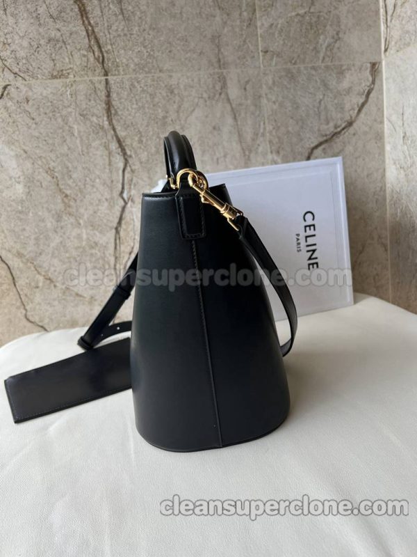 Shoulder bag replica details and pricing black Celine Handbag cowhide women 2