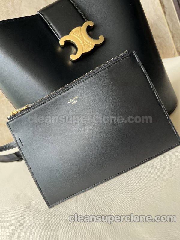 Shoulder bag replica details and pricing black Celine Handbag cowhide women 6