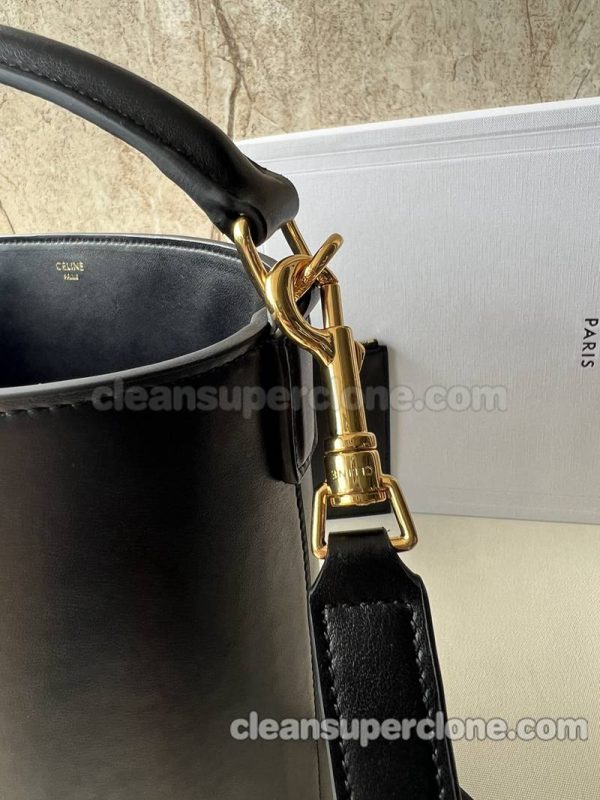 Shoulder bag replica details and pricing black Celine Handbag cowhide women 7