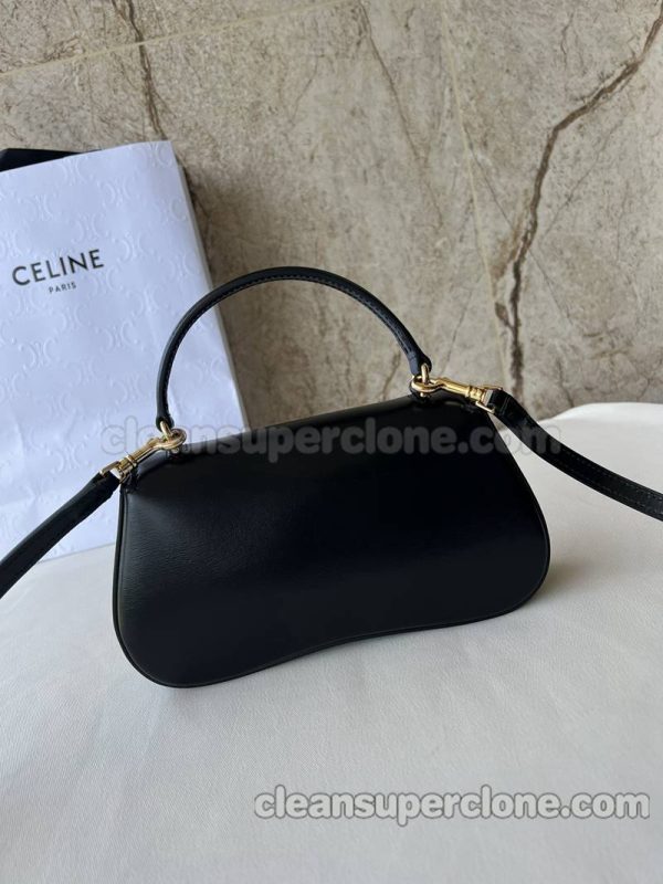 Shoulder bag replica details and pricing black Celine Handbag Crossbody cowhide women 3