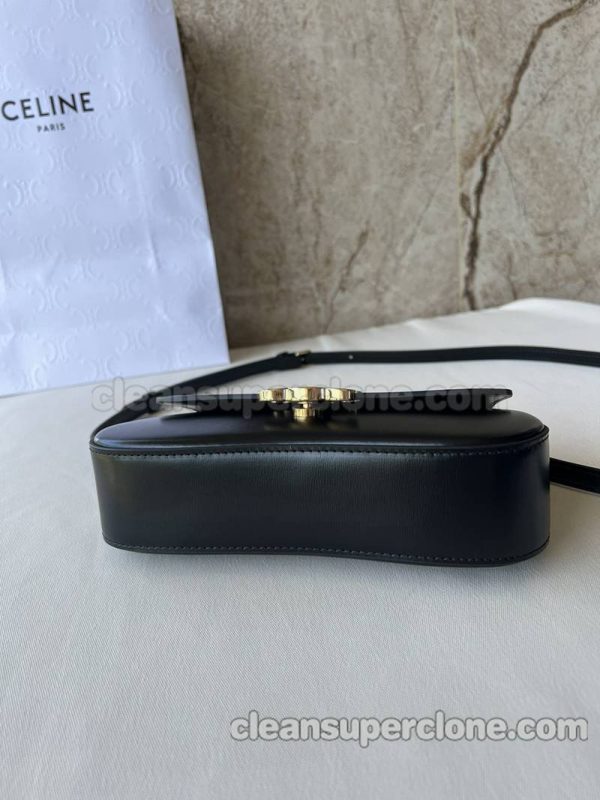 Shoulder bag replica details and pricing black Celine Handbag Crossbody cowhide women 4