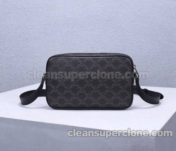 Celine bag Super Clone picture and price Vintage print Shoulder cowhide women and men 3