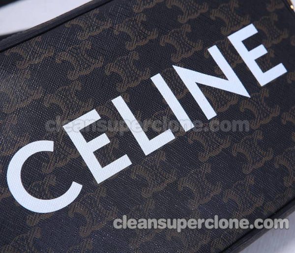 Celine bag Super Clone picture and price Vintage print Shoulder cowhide women and men 5