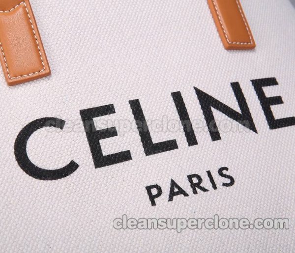 Handbag bag replica details and pricing white Celine Tote canvas women 6