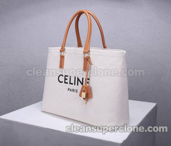 canvas bag 1:1 Copy description and price white Celine Tote Handbag women 2