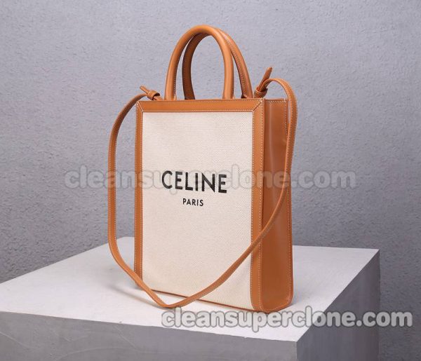 Celine bag Super Clone picture and price white Shoulder Handbag canvas women 2