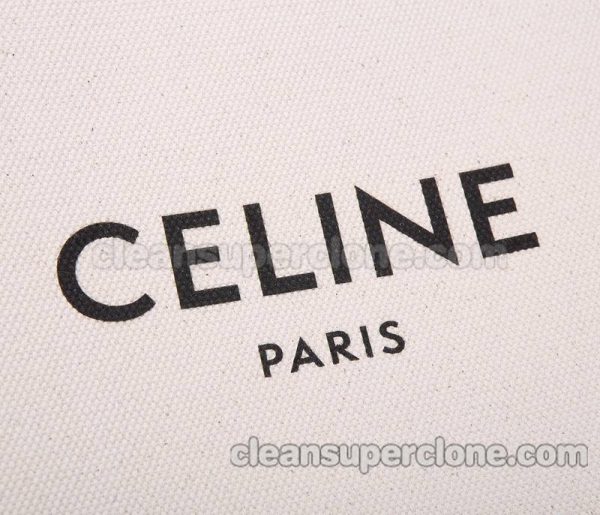 Celine bag Super Clone picture and price white Shoulder Handbag canvas women 5