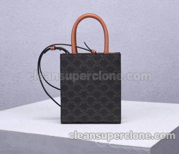 Shoulder bag replica details and pricing black Celine Handbag canvas women 3