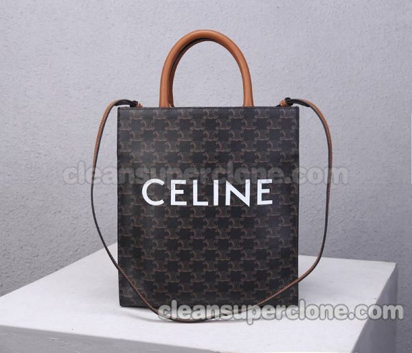 canvas bag 1:1 Copy description and price black Celine Handbag Shoulder women