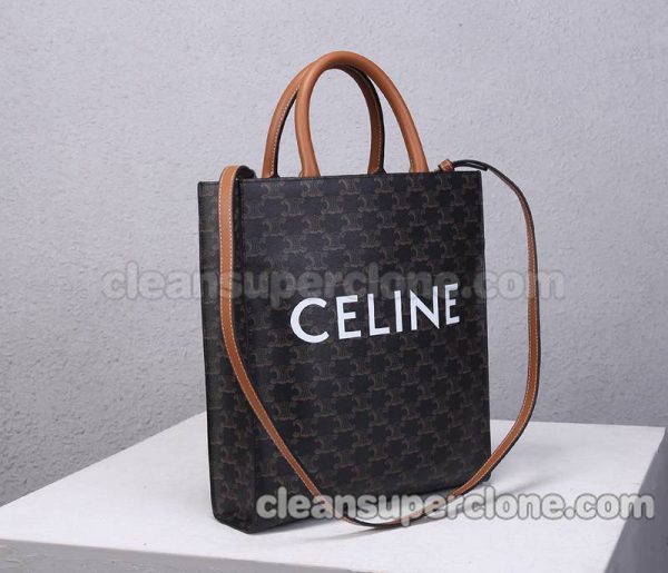 canvas bag 1:1 Copy description and price black Celine Handbag Shoulder women 2