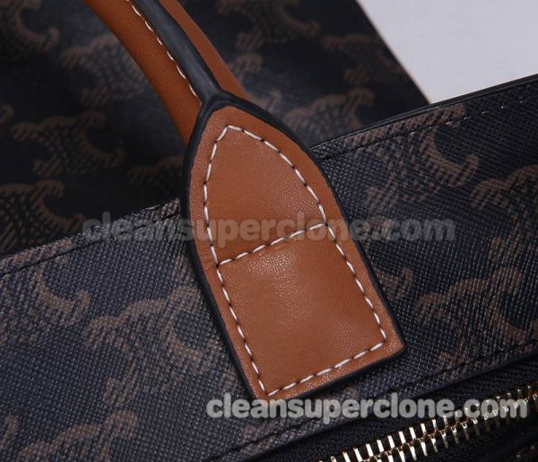 canvas bag 1:1 Copy description and price black Celine Handbag Shoulder women 8