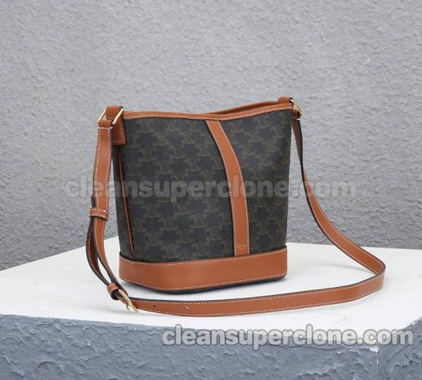 Shoulder bag replica details and pricing brown Celine Crossbody cowhide women 2