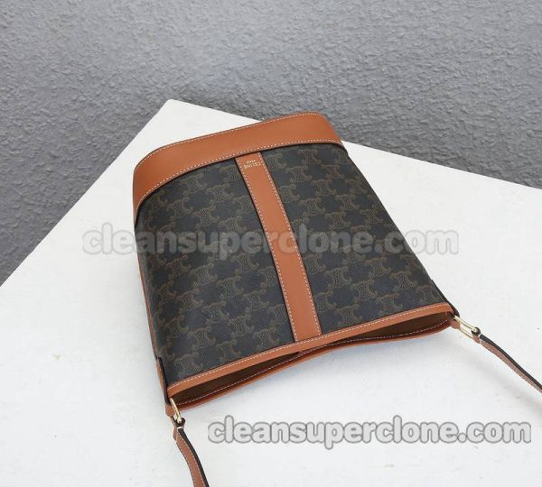 Shoulder bag replica details and pricing brown Celine Crossbody cowhide women 5