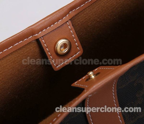 cowhide bag 1:1 Copy description and price brown Celine Shoulder Crossbody women 8