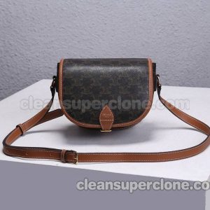 Celine bag Super Clone picture and price brown Shoulder Crossbody cowhide women