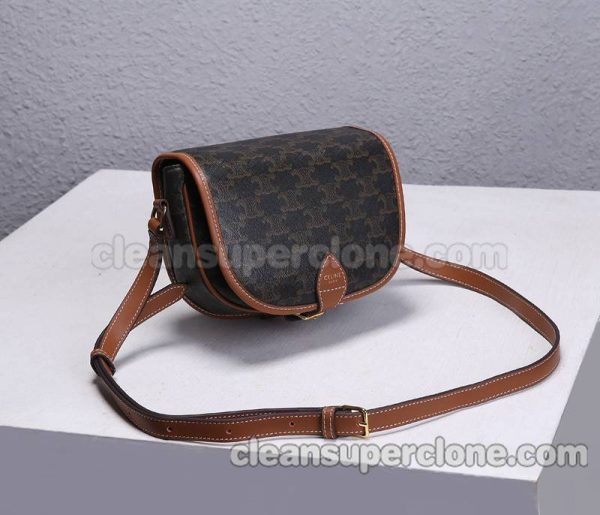 Celine bag Super Clone picture and price brown Shoulder Crossbody cowhide women 2