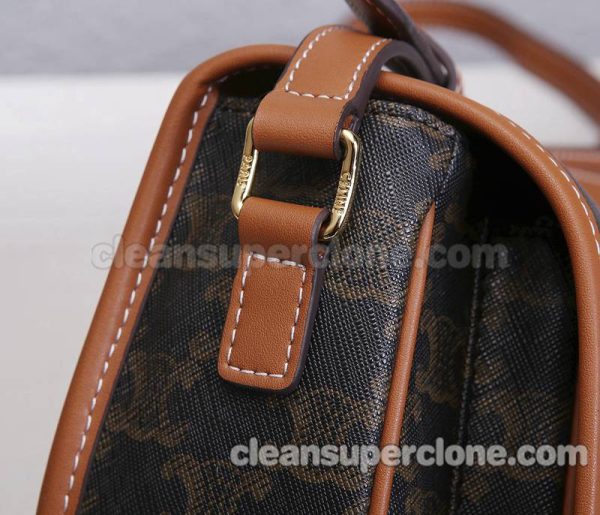 Celine bag Super Clone picture and price brown Shoulder Crossbody cowhide women 5